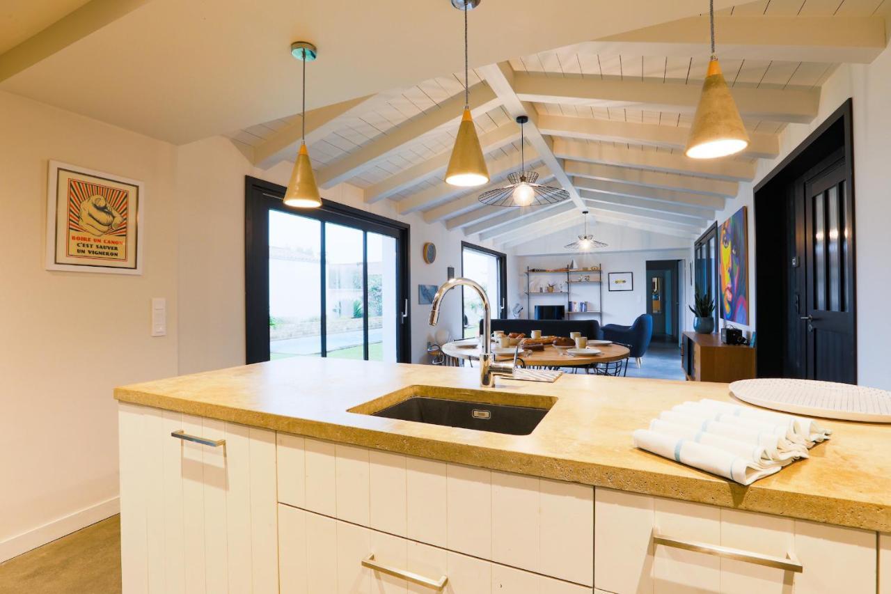 Belle Maison Pour Un Sejour A 10 Personnes Au Coeur De L'Ile De Re Le Bois-Plage-en-Ré Exterior foto